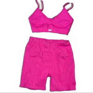 SOLD - Kith Pink Workout Set
